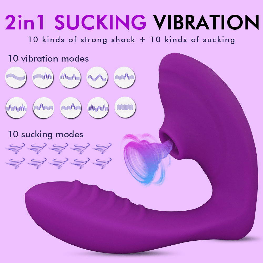 Sensual Vibe Sucking Vibrator