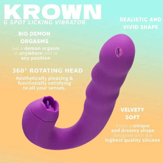 Krown Licking Vibrator